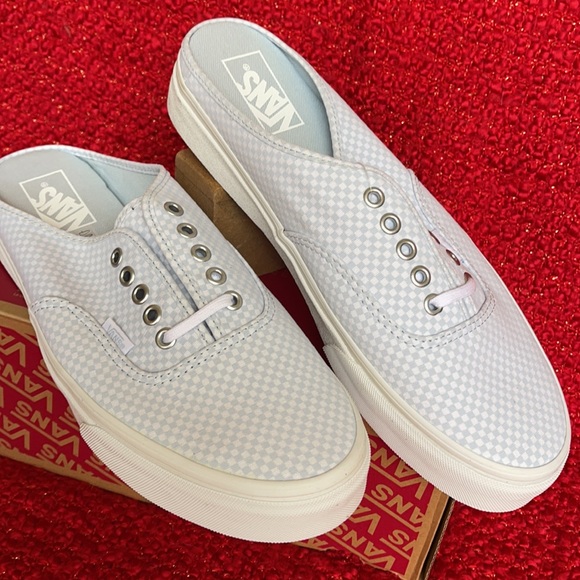 Vans Authentic Mule Pastel Checkerboard MENS - Picture 7 of 16